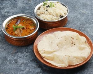 Mini Mutton Dalcha + Mini Bagara Rice + Phulka