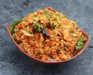 Schezwan Fried Rice – Egg