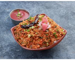 Schezwan Fried Rice – Veg
