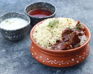 Ulavacharu Pulao (Boneless) – Mutton